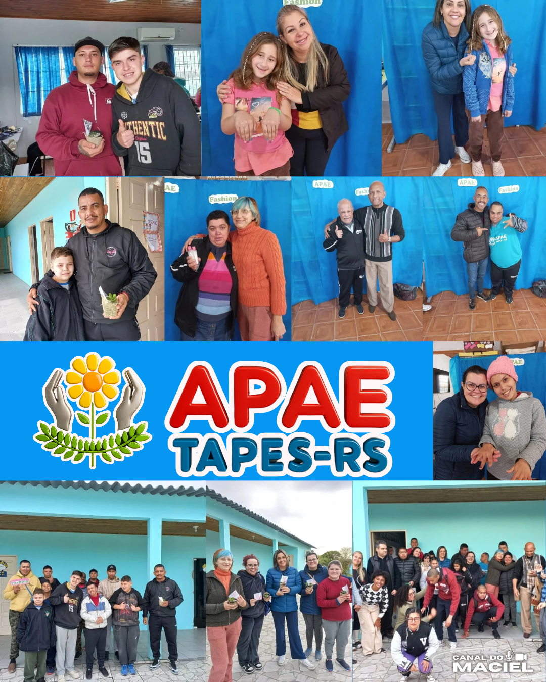 APAE TAPES – ANJOS DA LAGOA AGRADECE AOS PROFISSIONAIS VOLUNTÁRIOS