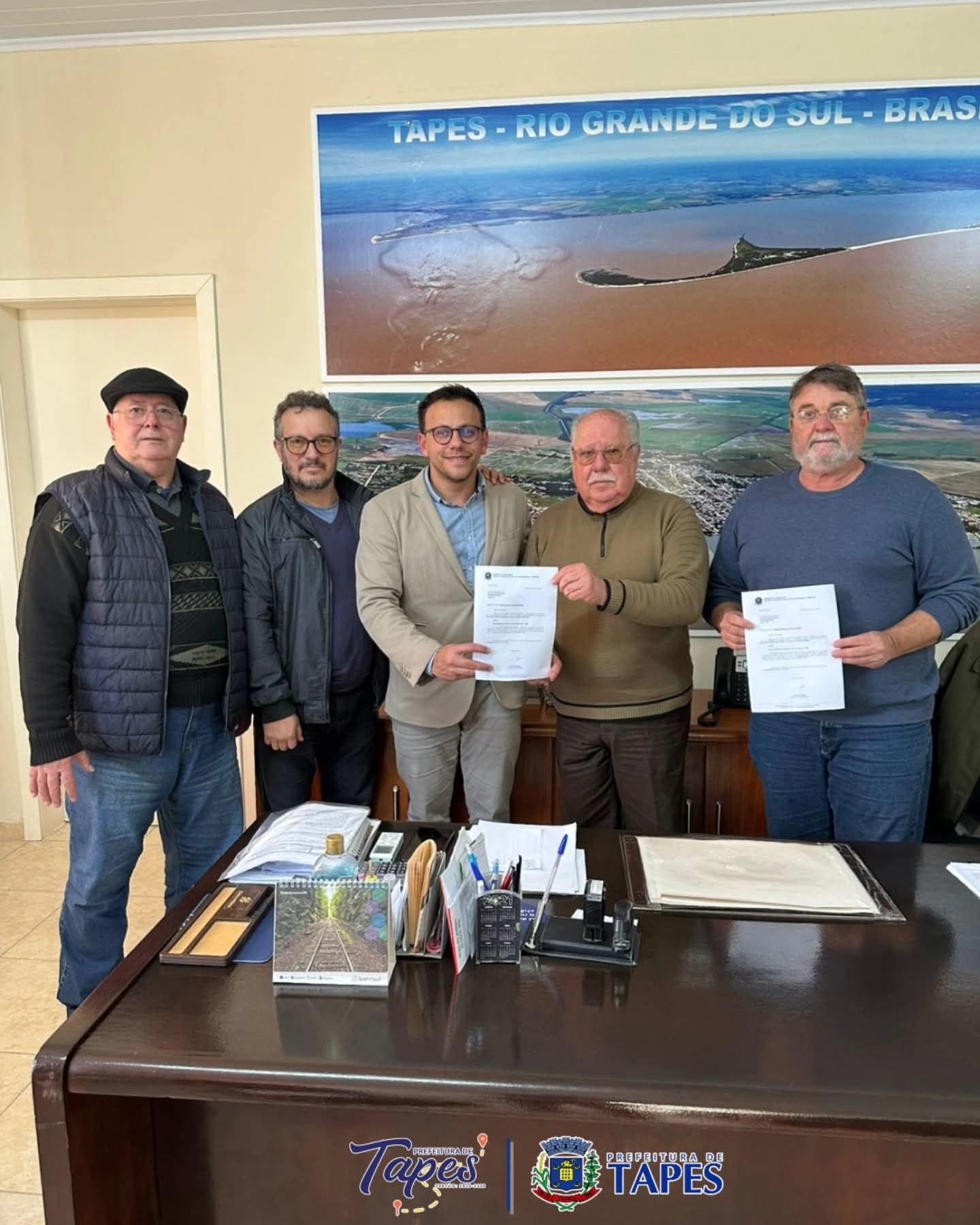 PREFEITO GARCEZ RECEBE OFÍCIO DE EMENDA PARLAMENTAR PARA A SAÚDE