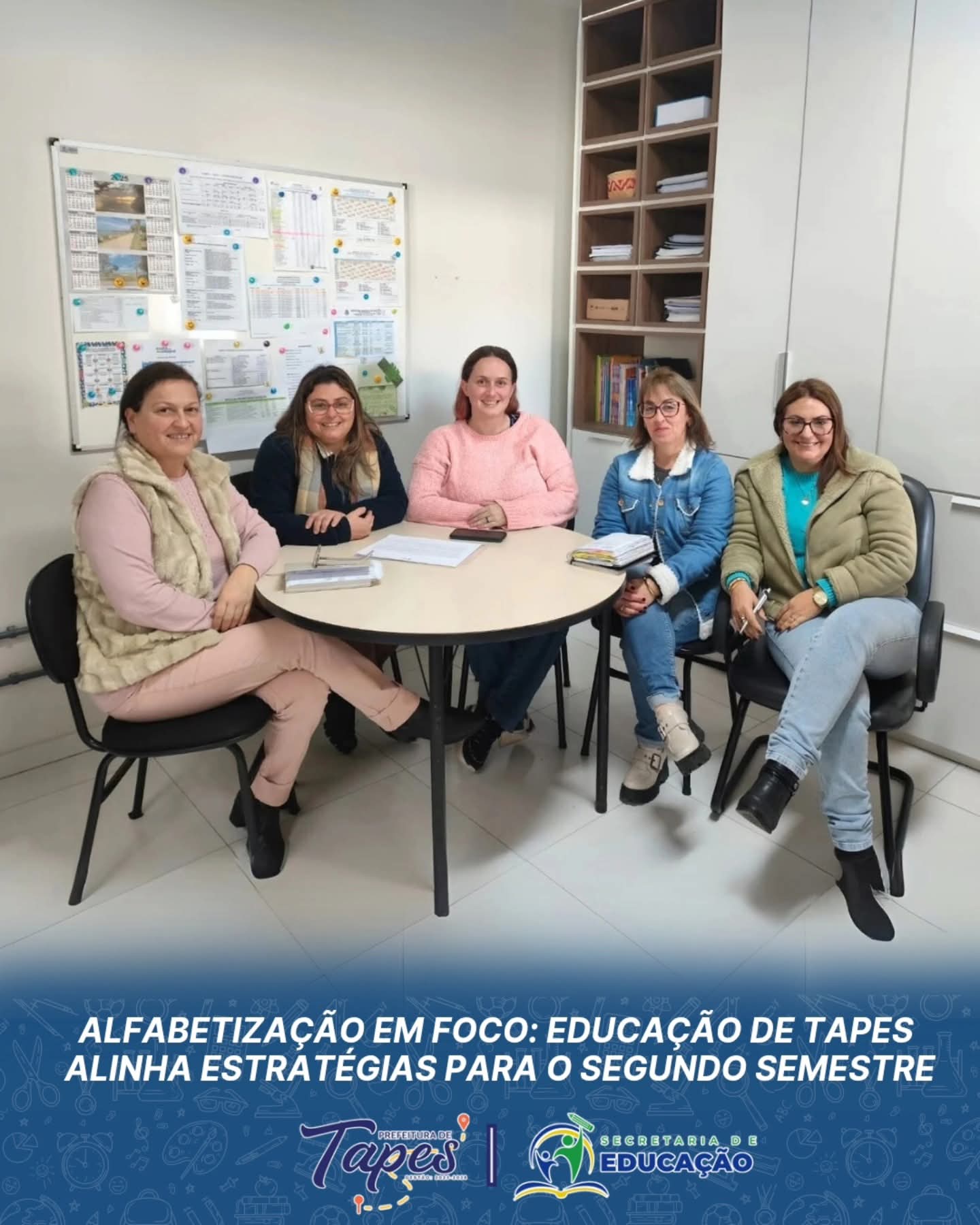 ALFABETIZAÇÃO EM FOCO: EDUCAÇÃO DE TAPES ALINHA ESTRATÉGIAS PARA O SEGUNDO SEMESTRE