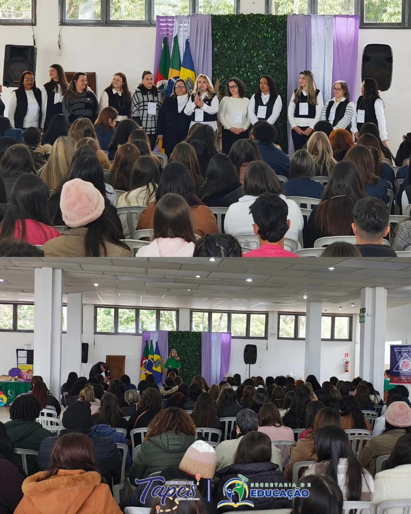 ENCONTRO DO CURSO NORMAL E APE FORTALECE A EDUCAÇÃO E A INCLUSÃO EM TAPES