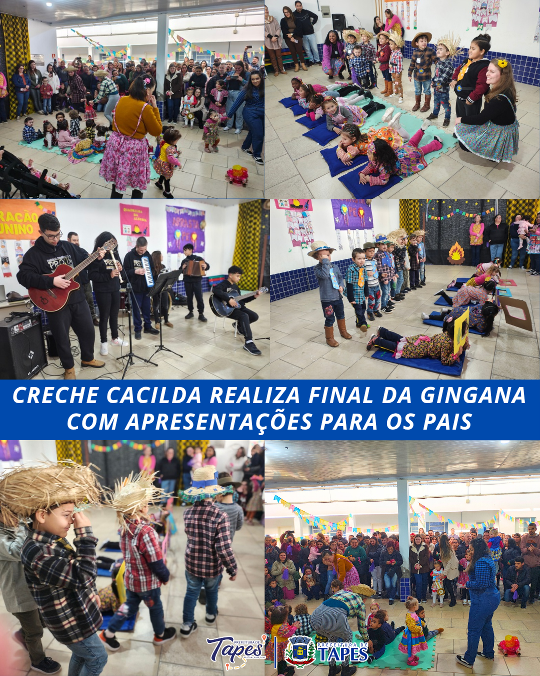 ENCERRAMENTO DA GINCANA NA EMEI CACILDA CELEBRA UNIÃO ENTRE ESCOLA E FAMÍLIA
