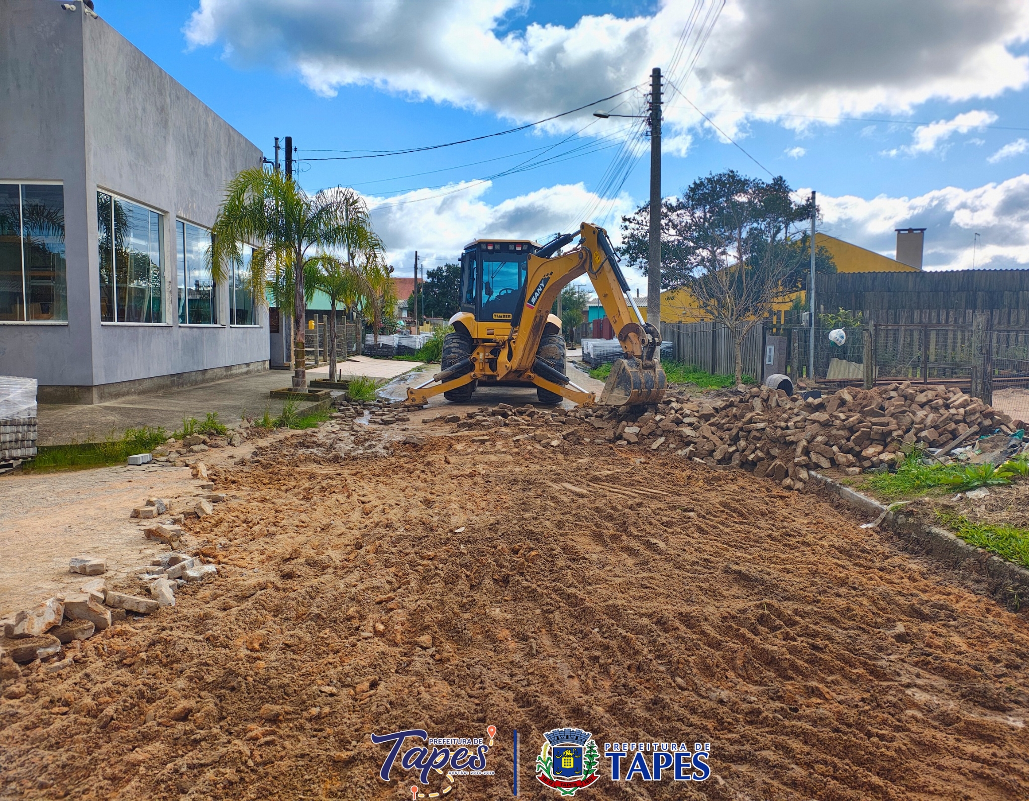 VICE-PREFEITO JOÃO PAULO ZIULKOSKI ACOMPANHA OBRAS NO MUNICÍPIO