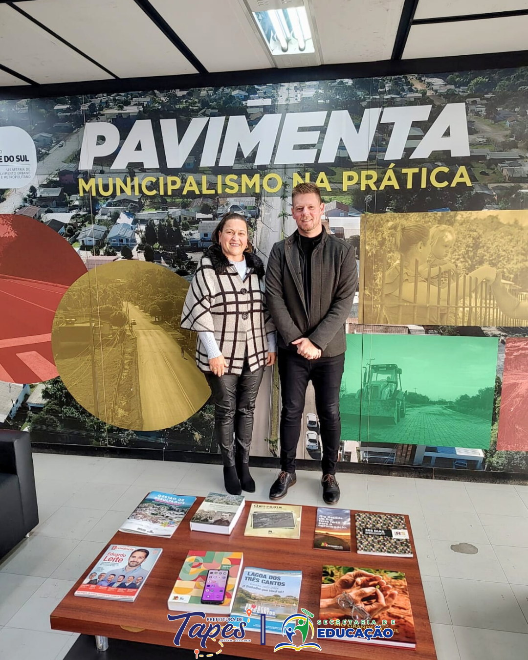 SECRETÁRIA DE EDUCAÇÃO LEVA DEMANDAS DO MUNICÍPIO EM PORTO ALEGRE