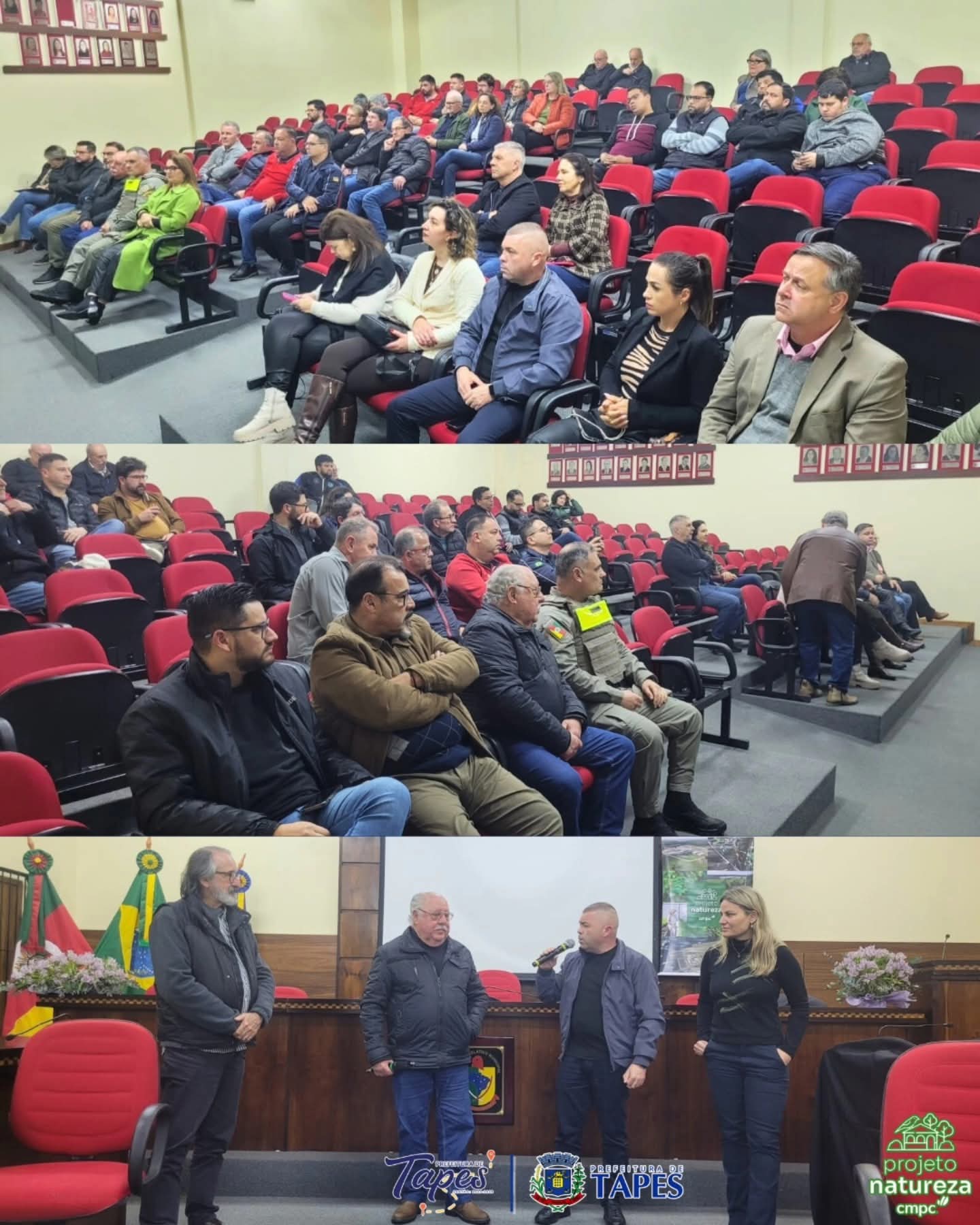 APRESENTAÇÃO DO PROJETO NATUREZA CMPC EM TAPES