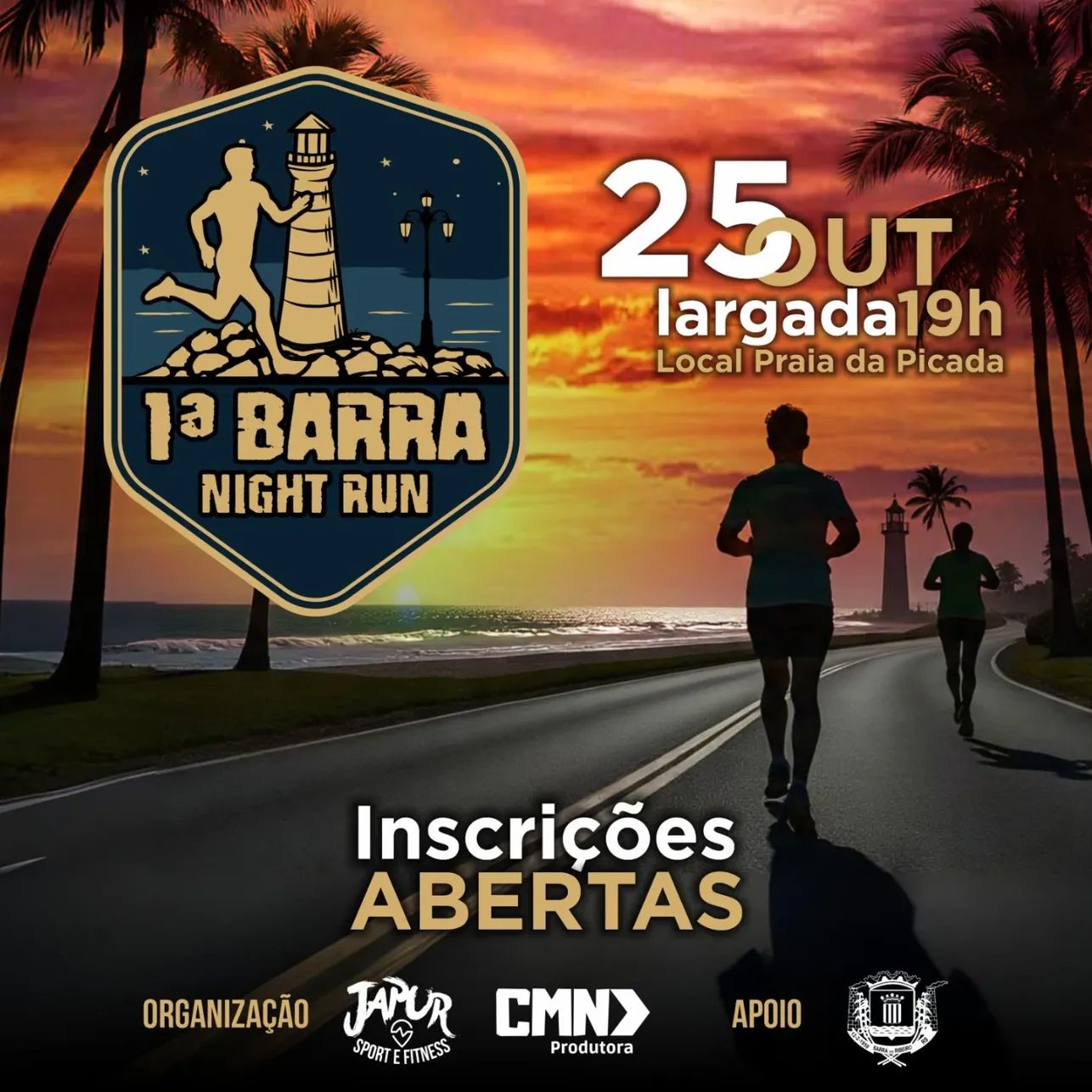 1° BARRA NIGHT RUN – A CORRIDA QUE VAI ILUMINAR A NOITE! 