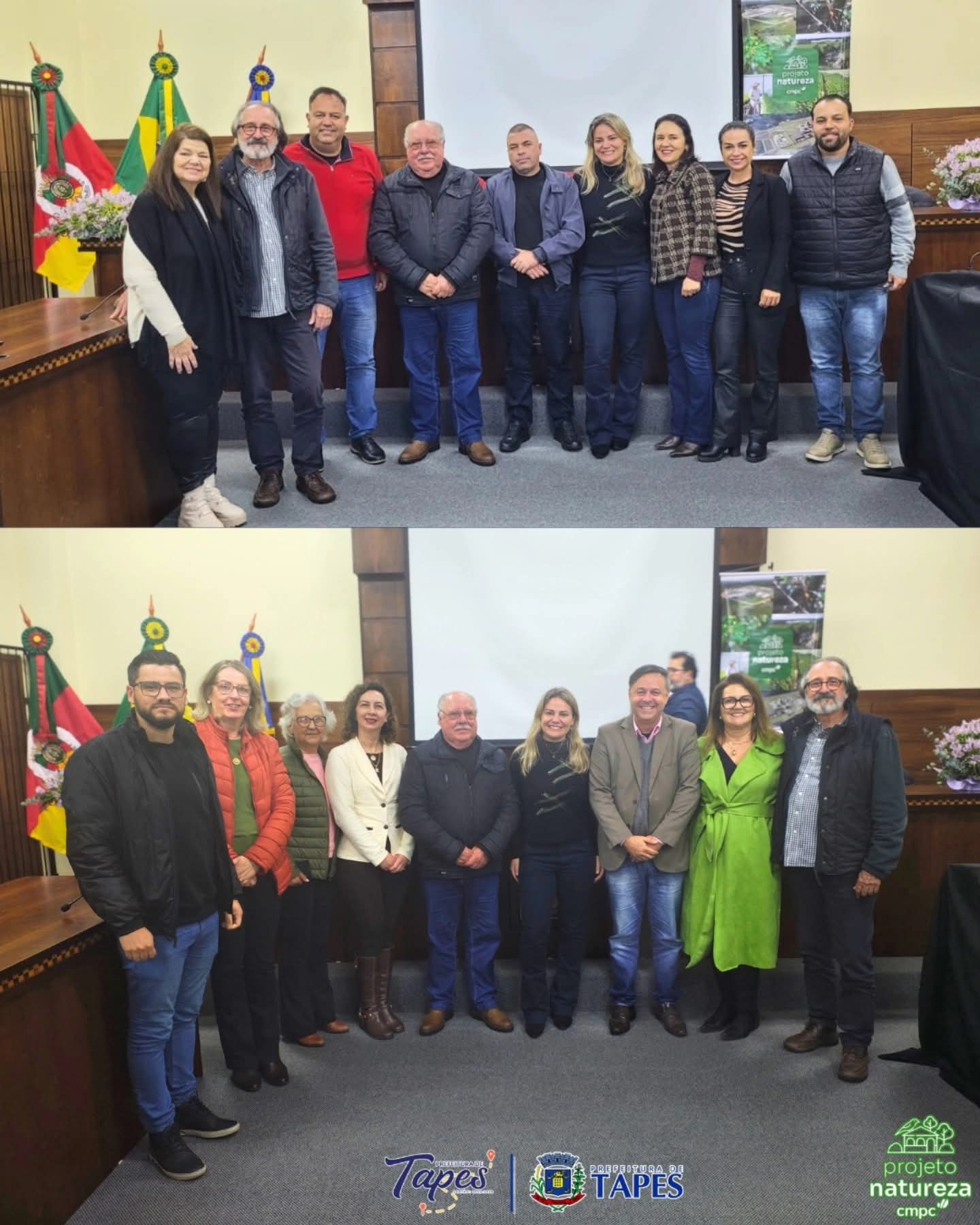 APRESENTAÇÃO DO PROJETO NATUREZA CMPC EM TAPES