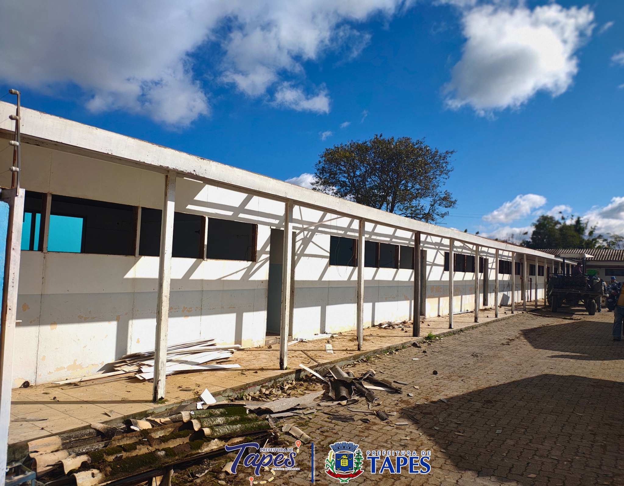 VICE-PREFEITO JOÃO PAULO ZIULKOSKI ACOMPANHA OBRAS NO MUNICÍPIO