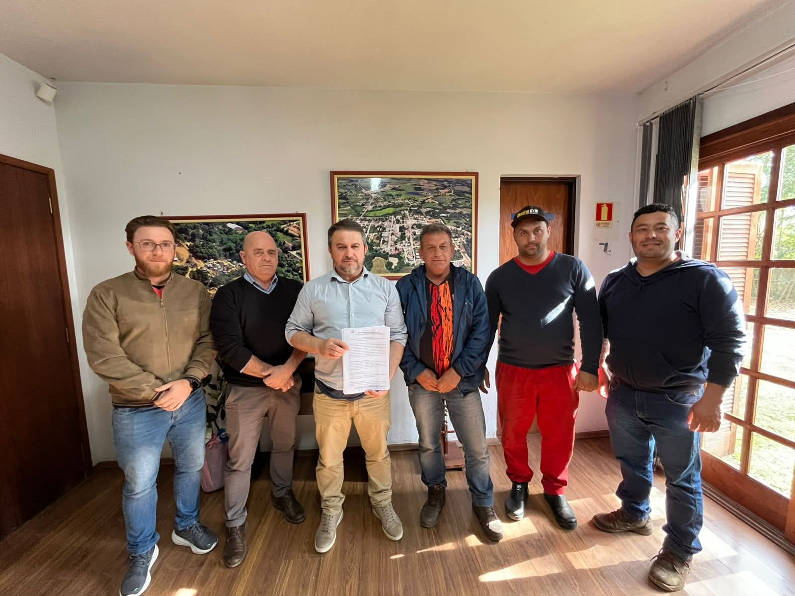 ASSINADA ORDEM DE SERVIÇO PARA OBRA DE GALERIAS EM PASSO DA VENDA