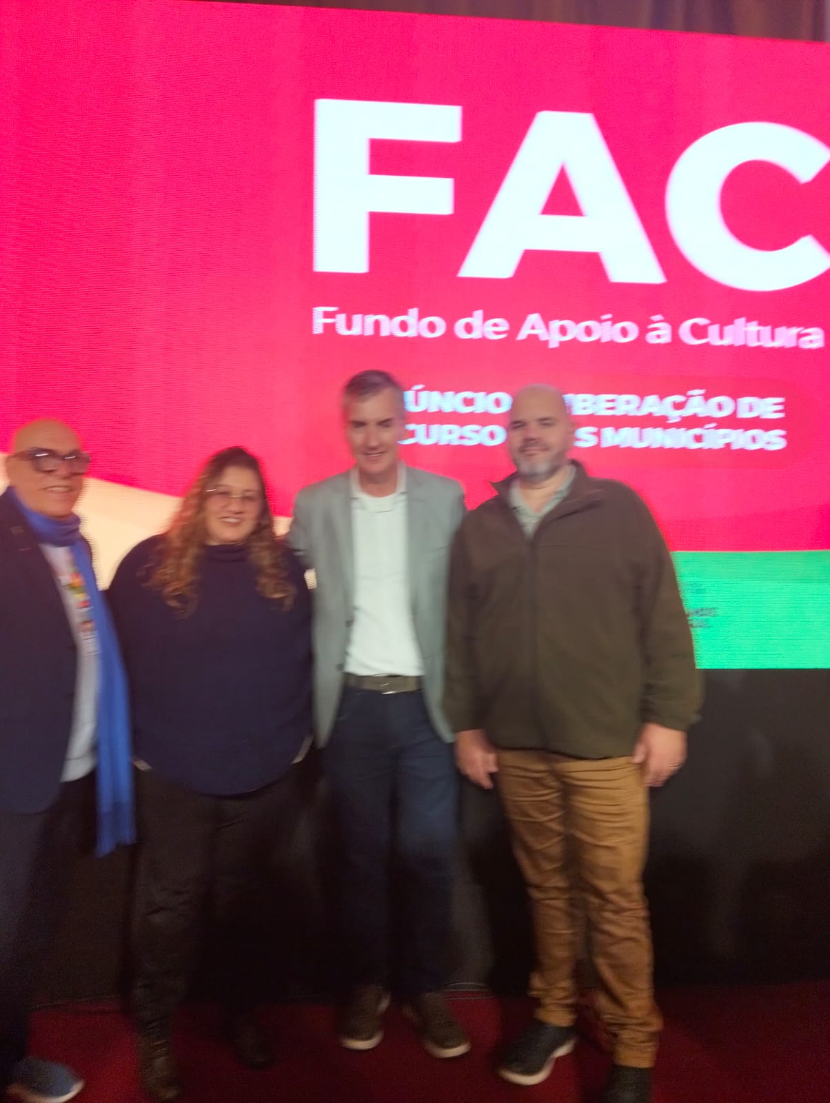 TAPES IRÁ RECEBER R$ 100 MIL DO FUNDO DE APOIO À CULTURA (FAC)