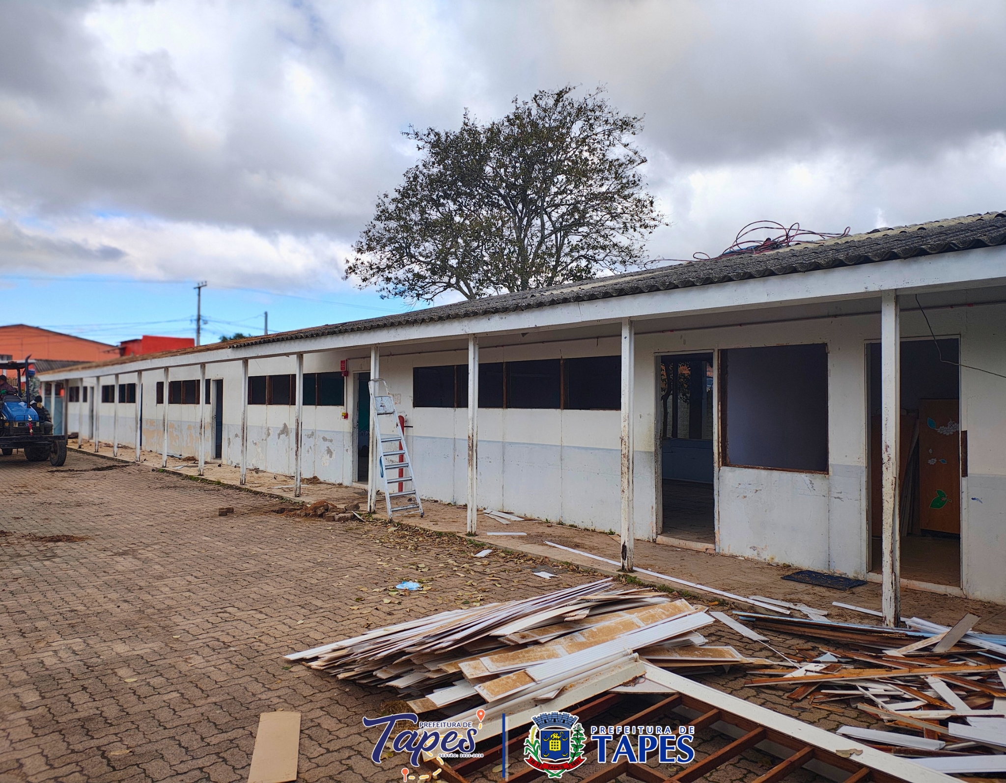VICE-PREFEITO JOÃO PAULO ZIULKOSKI ACOMPANHA OBRAS NO MUNICÍPIO