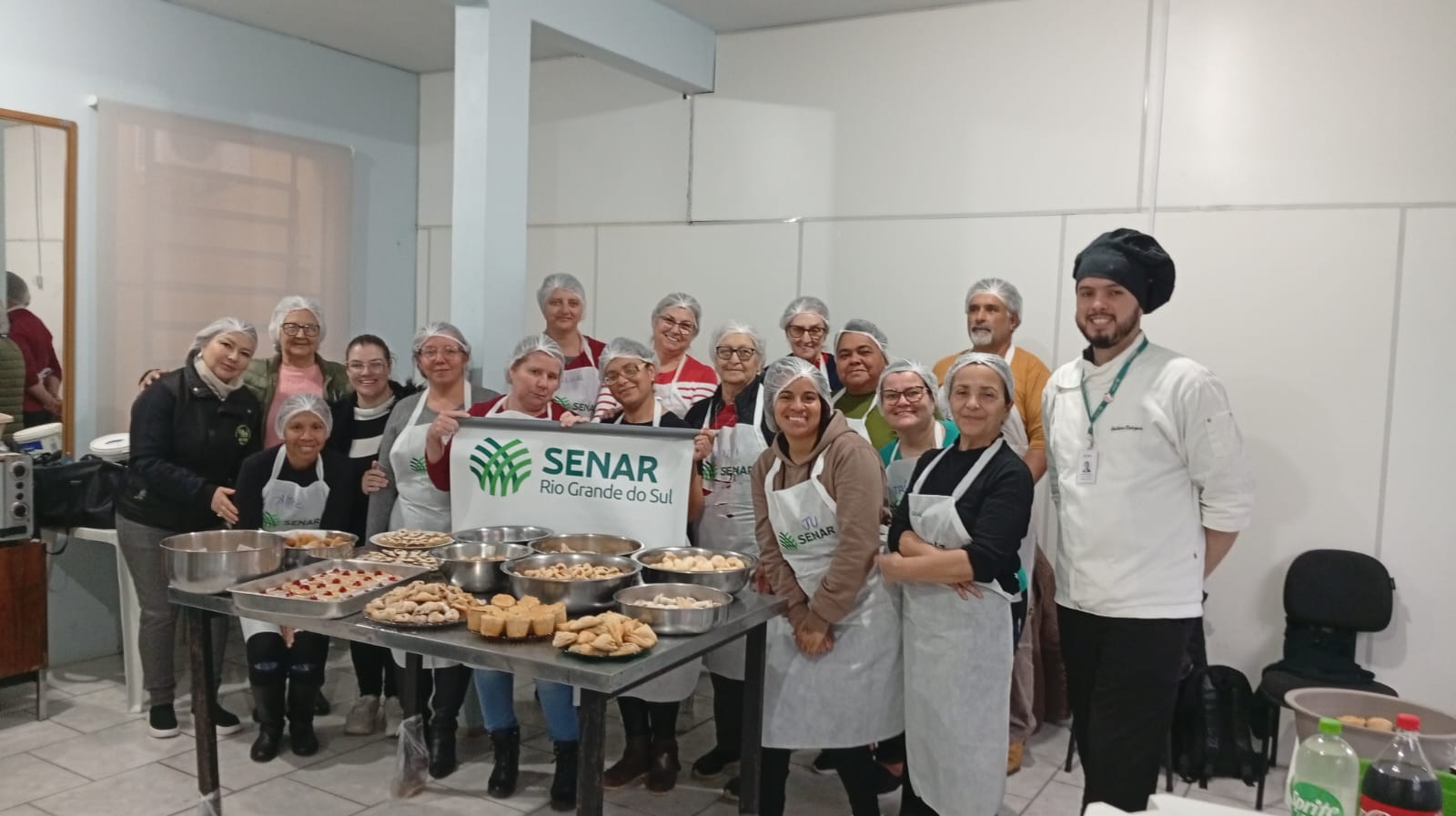 ASSISTÊNCIA SOCIAL REALIZA CURSO DE BISCOITOS E SALGADOS EM TAPES