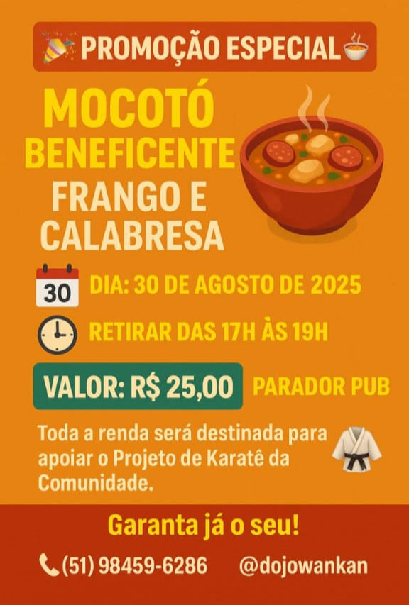  SEJA UM APOIADOR DA PRIMEIRA COPA TAPES DE KARATÊ! 🥋