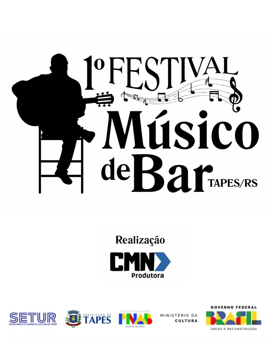 1º FESTIVAL MÚSICO DE BAR – INSCRIÇÕES ABERTAS