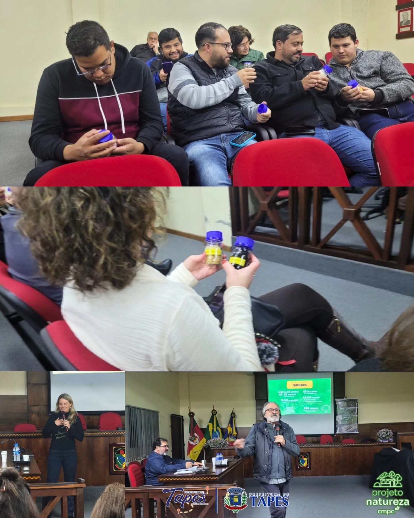 APRESENTAÇÃO DO PROJETO NATUREZA CMPC EM TAPES