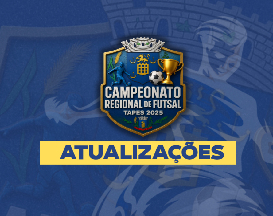 COMEÇOU O CAMPEONATO REGIONAL DE FUTSAL 2025