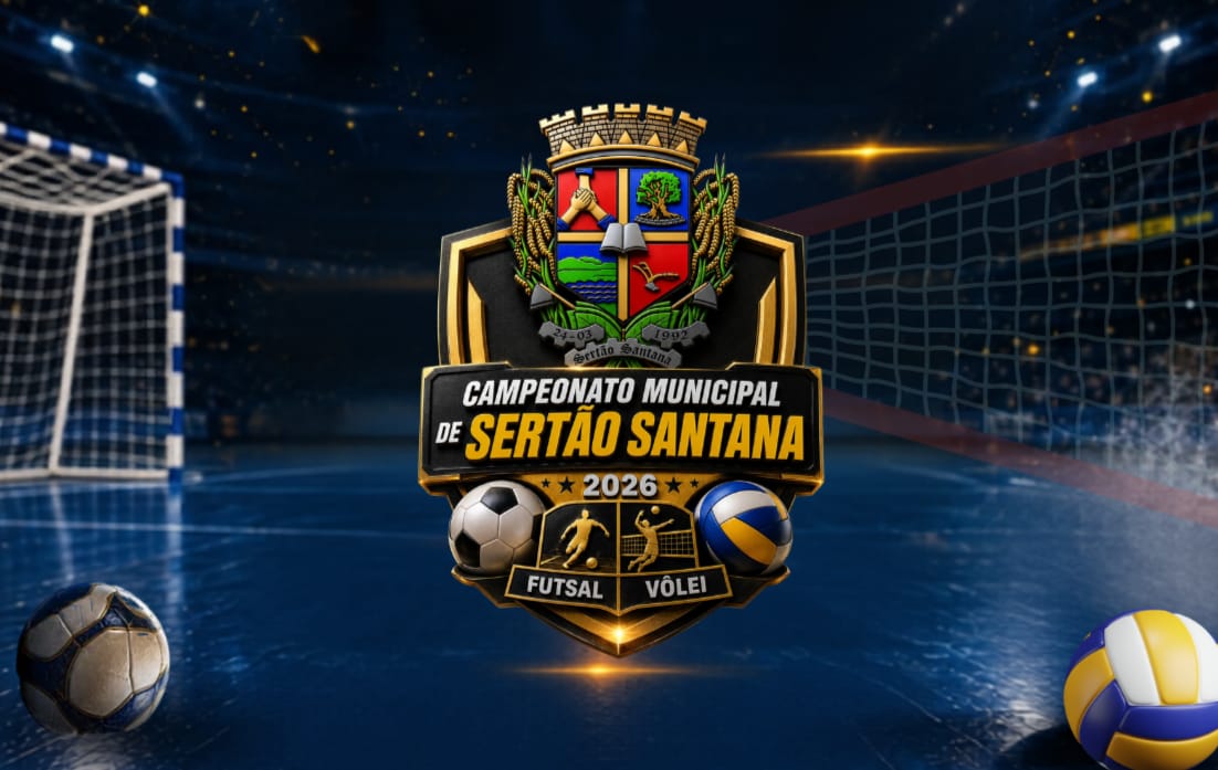 6° CAMPEONATO ABERTO DE FUTSAL DE SERTÃO SANTANA - 2026